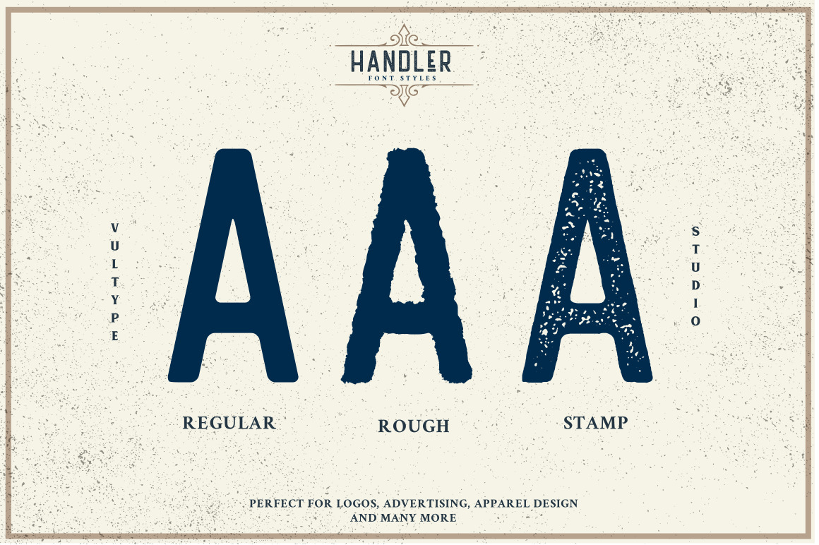 Handler Font Poster #1