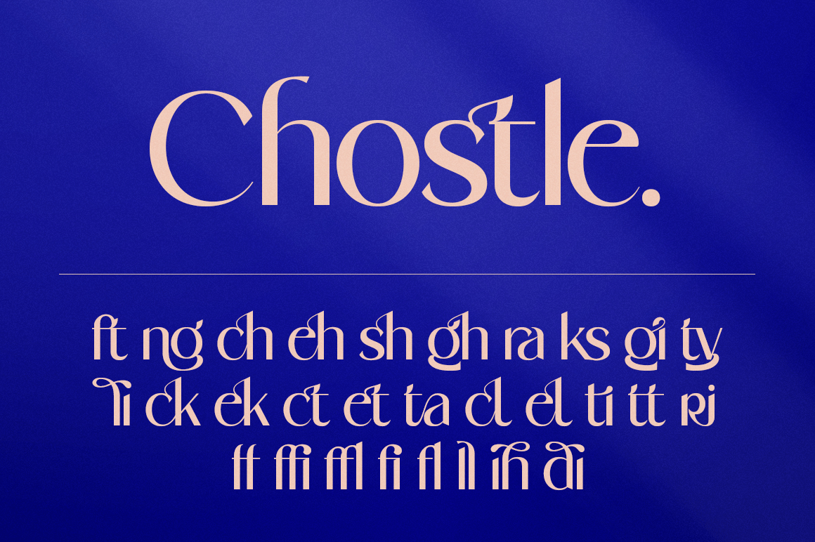 Stanger Font Poster #1