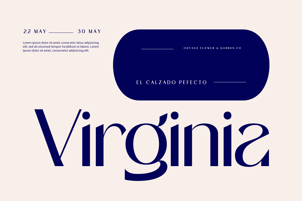Stanger Font Poster #1