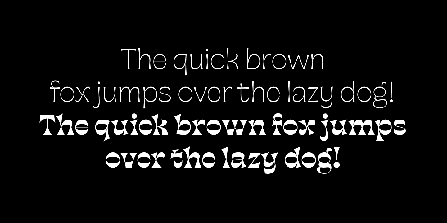 Horizona Font Poster #1