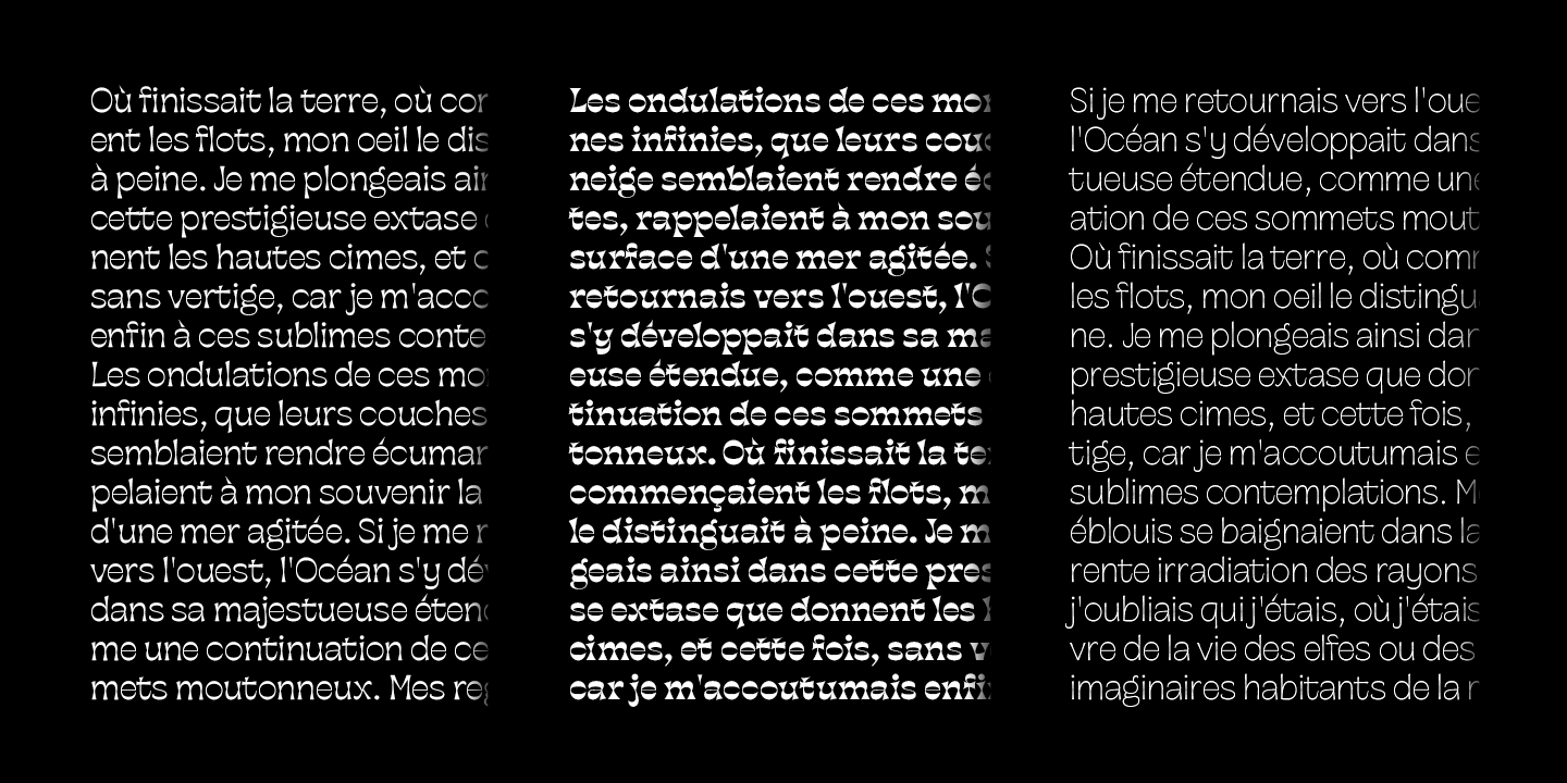 Horizona Font Poster #1