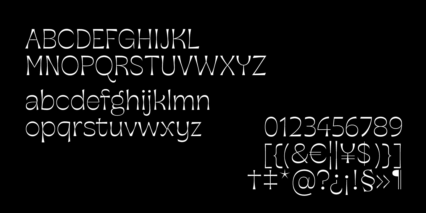 Horizona Font Poster #1