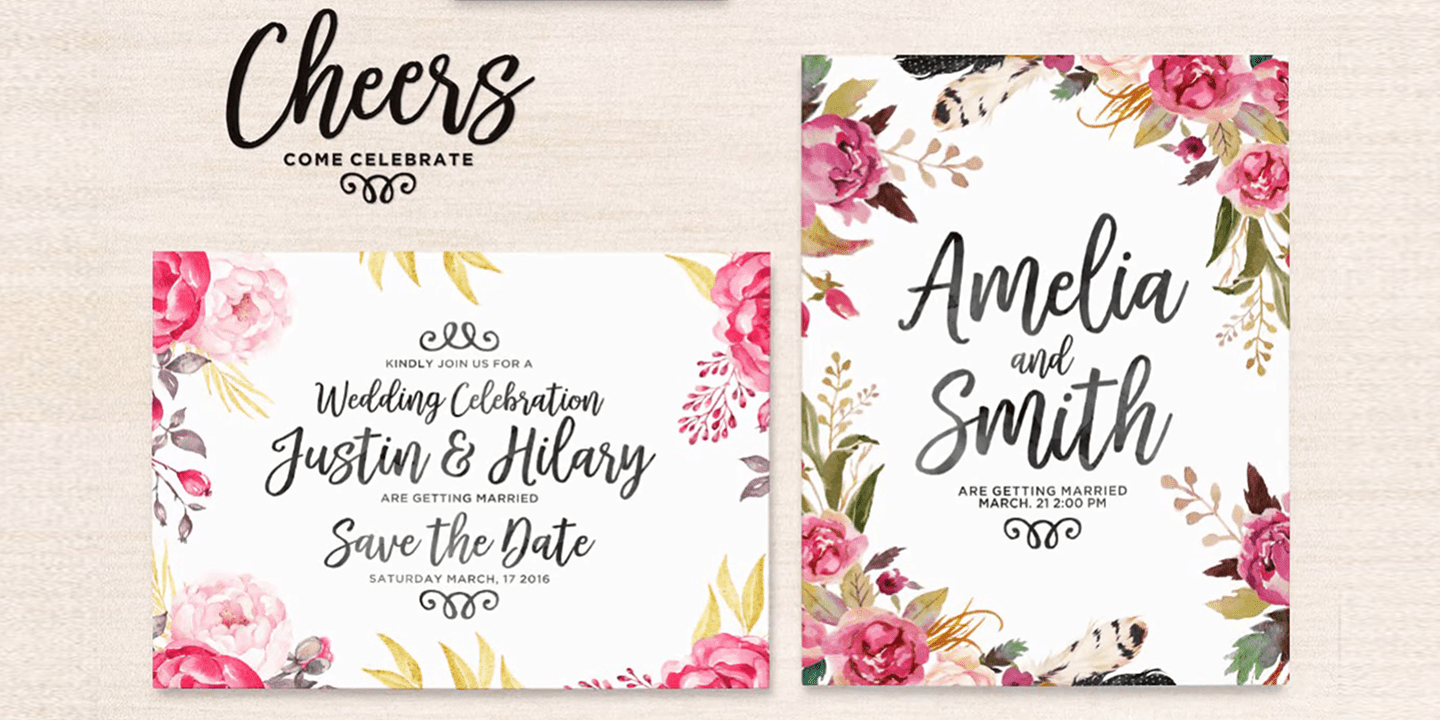 Hello Sweets Font Poster #1