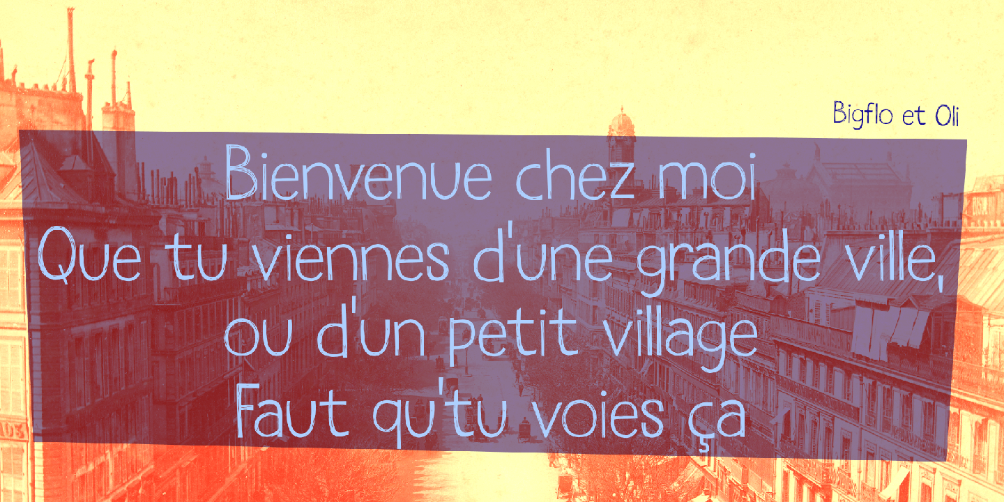 Machin Font Poster #1