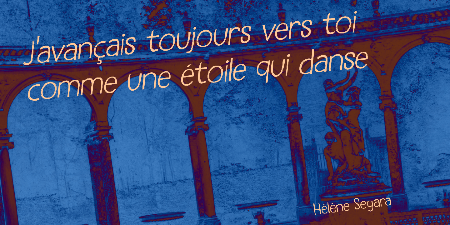 Machin Font Poster #1