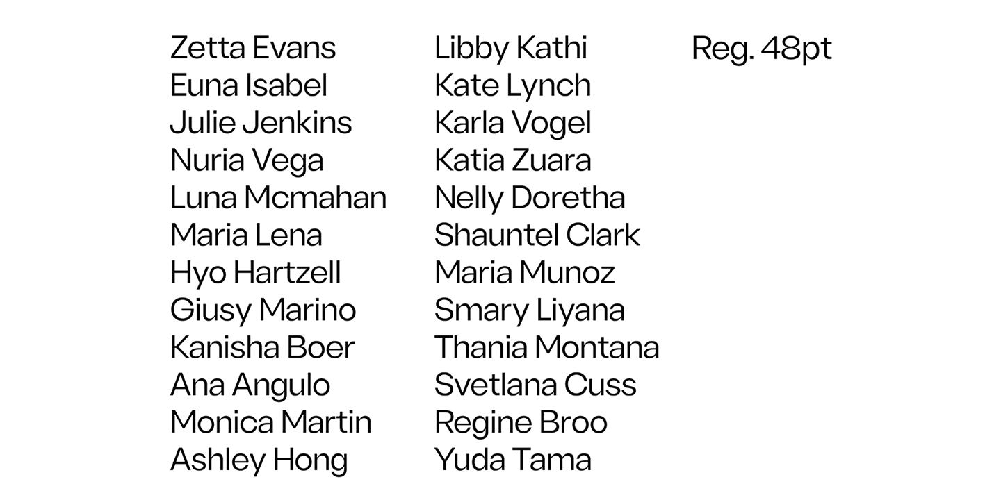 Sherika Font Poster #1