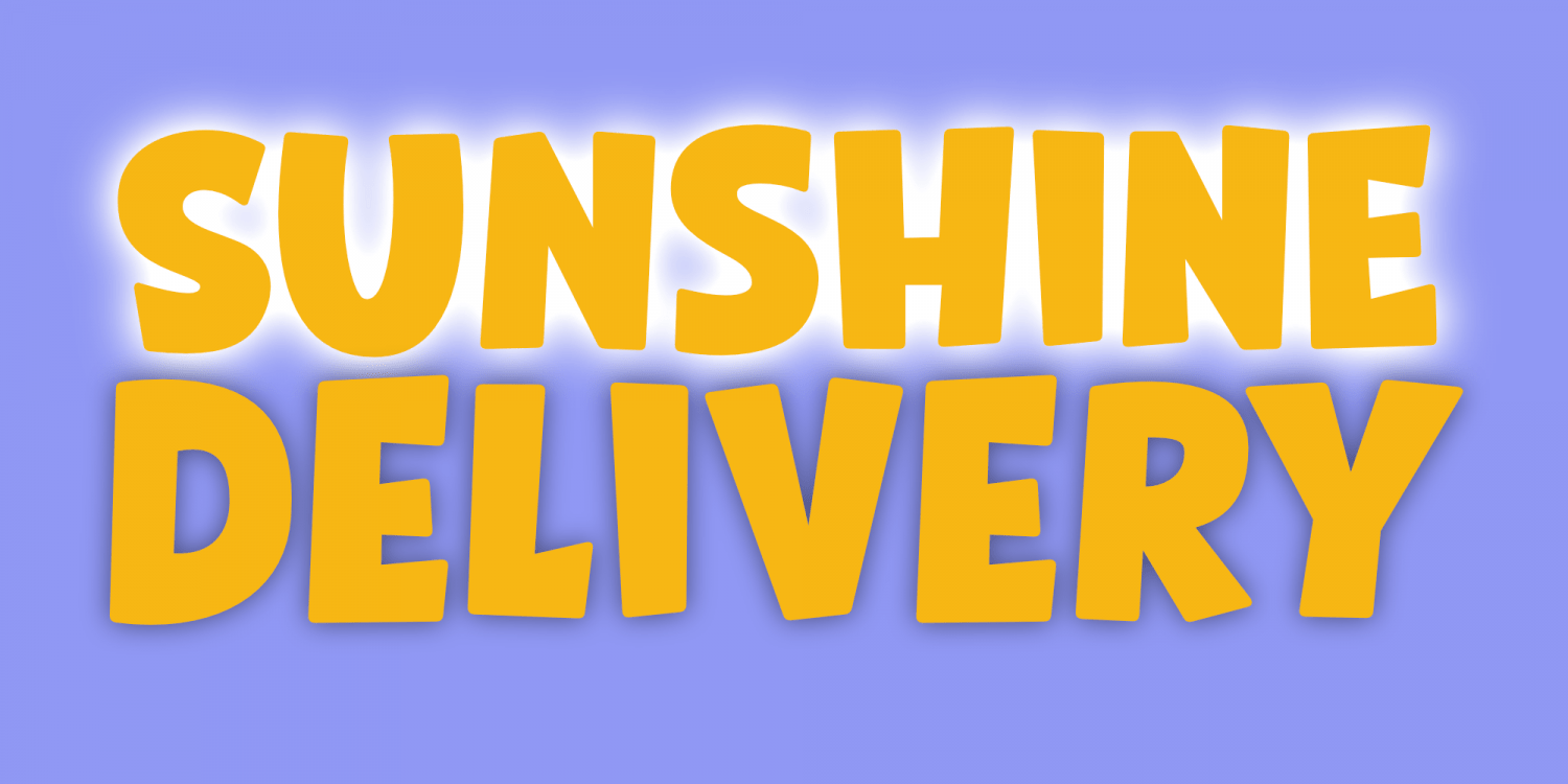 Sunshine Delivery Font Poster #1