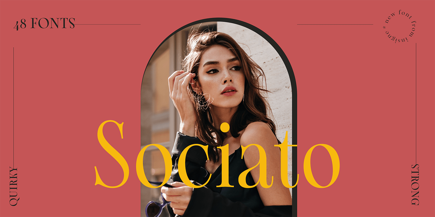Sociato Font Poster #1
