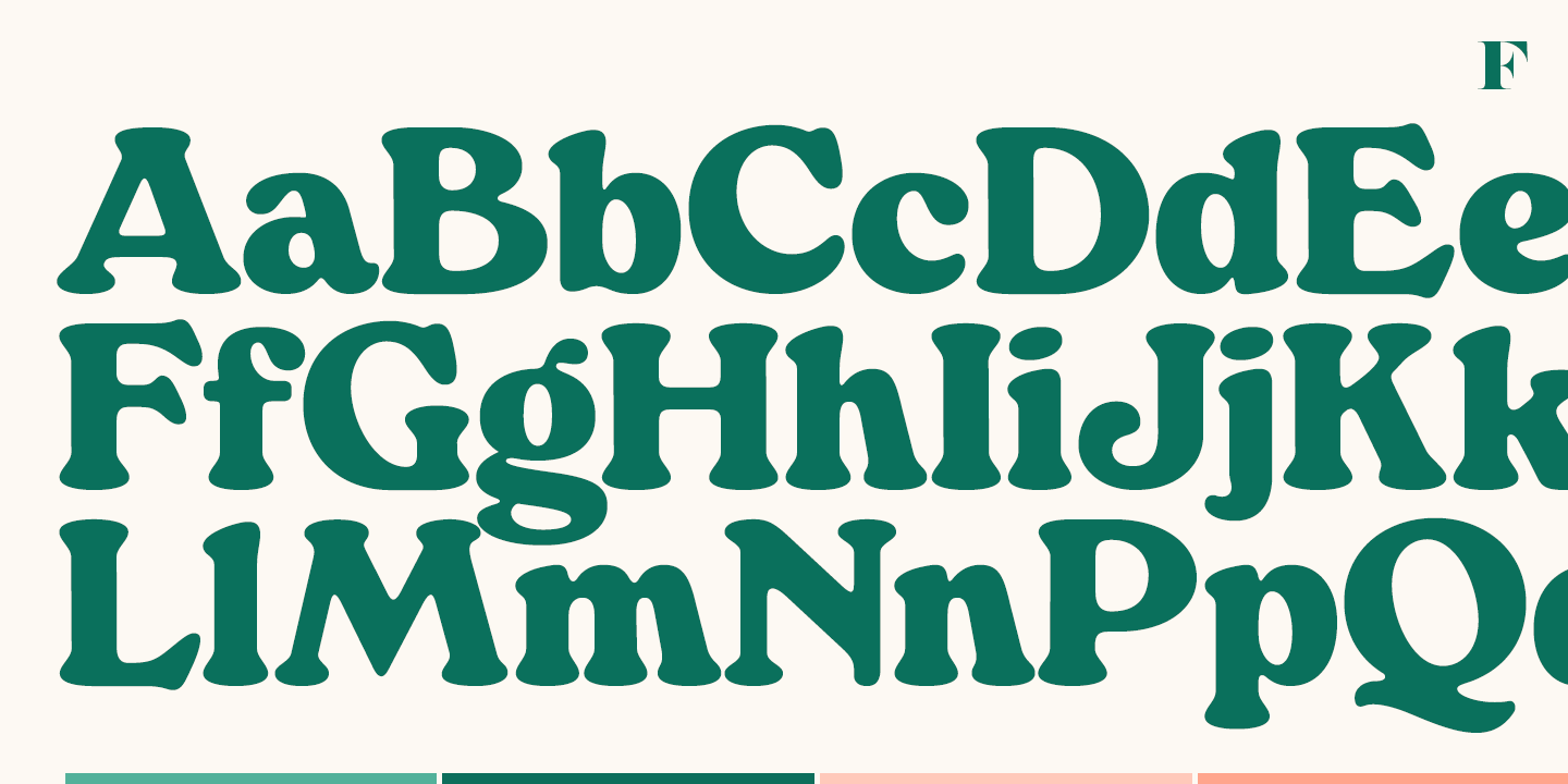 Manchego Font Poster #1
