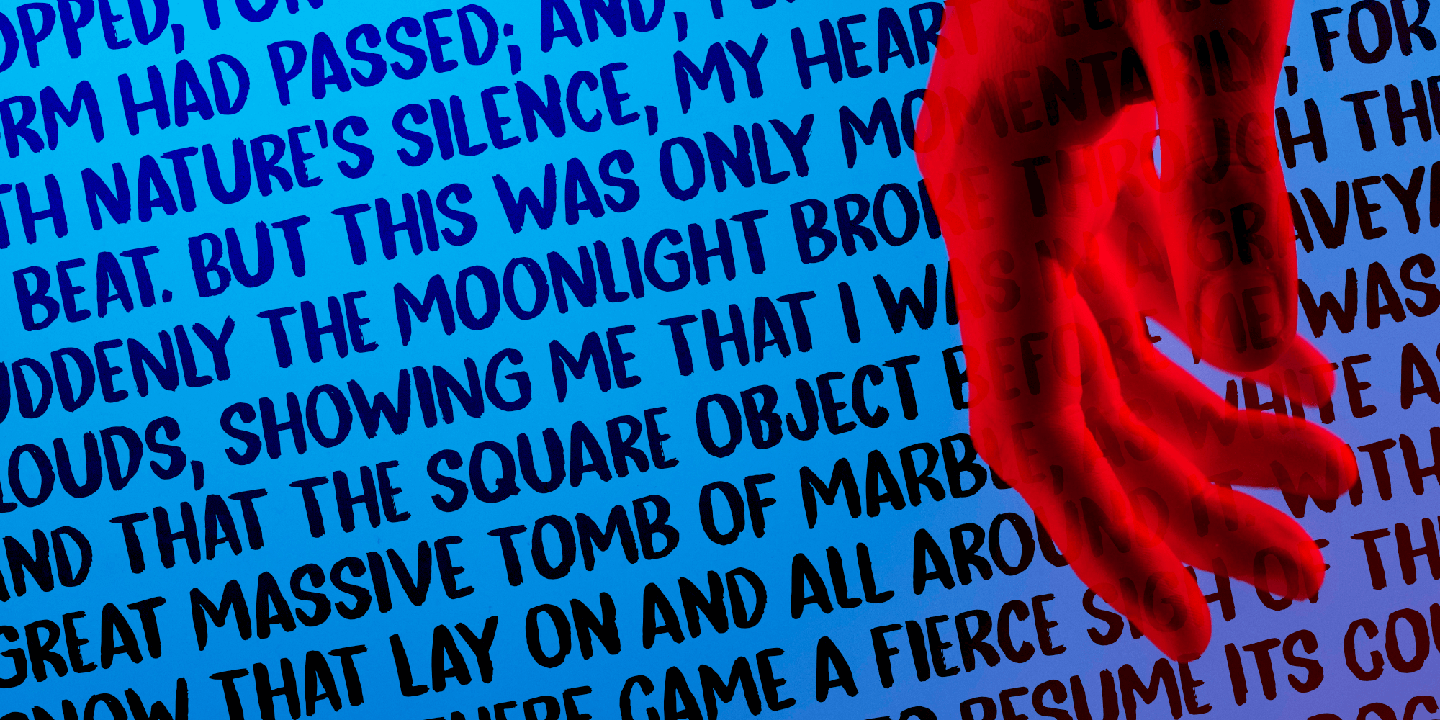 All Is Quiet Font Poster #1