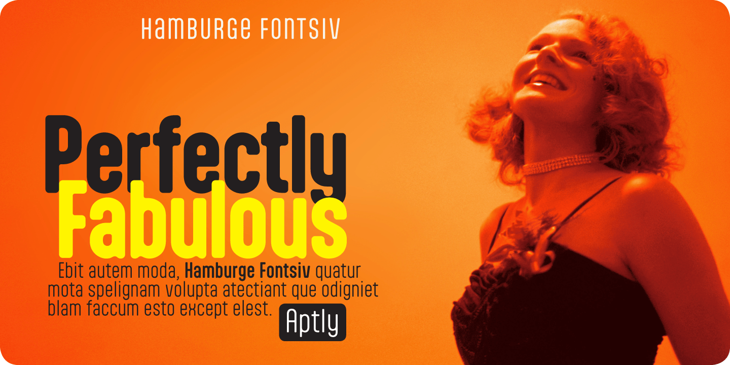 Aptly Basic Font Poster #1