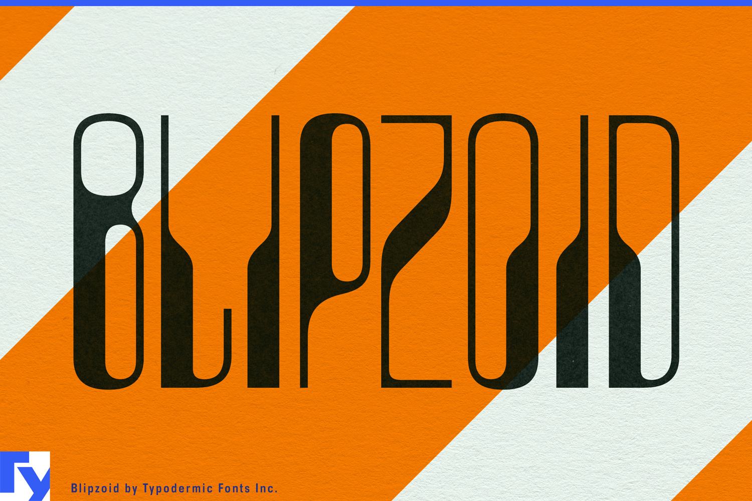 Blipzoid Font Poster #1