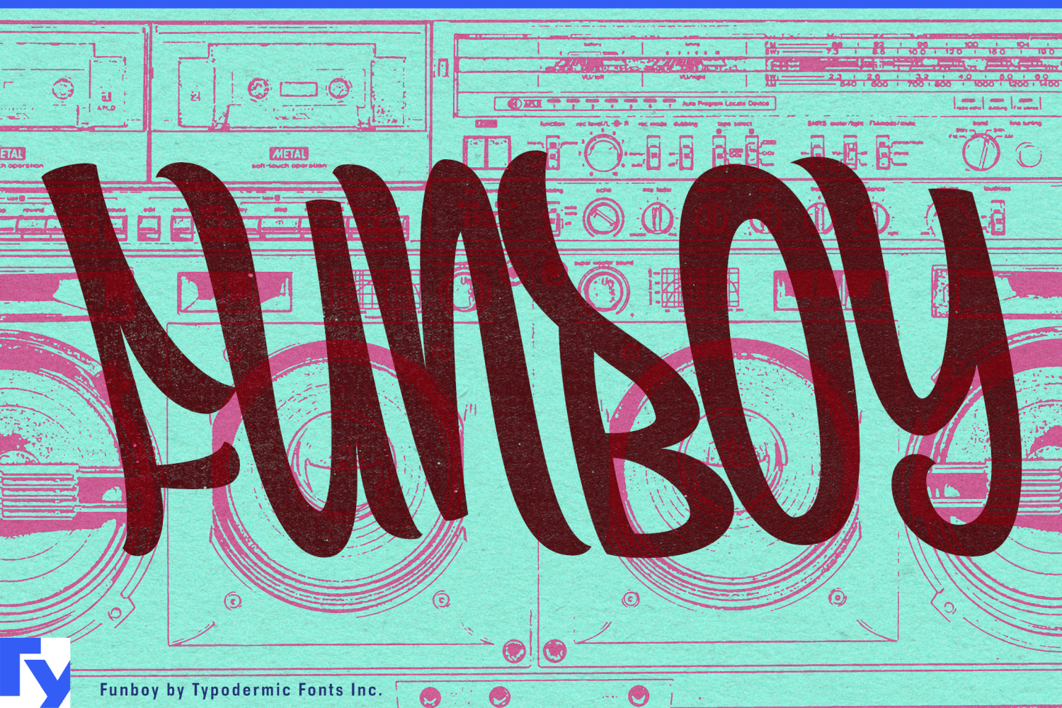 Funboy Font Poster #1