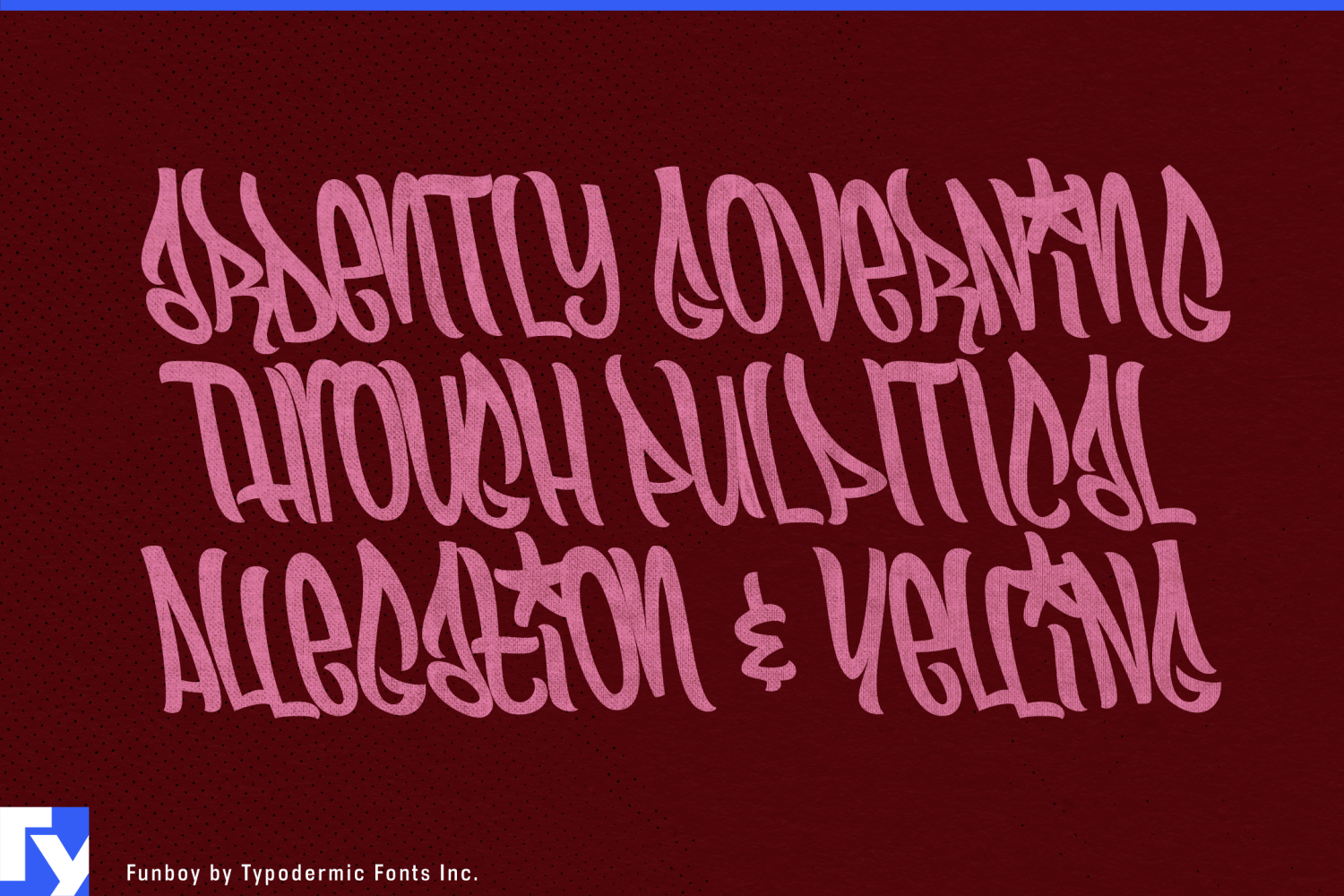 Funboy Font Poster #1