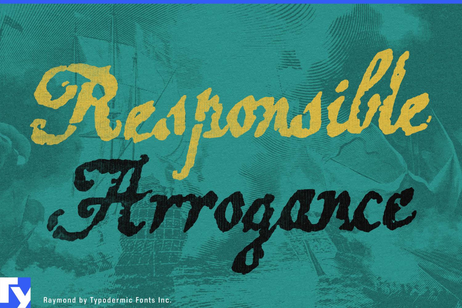 Raymond Font Poster #1
