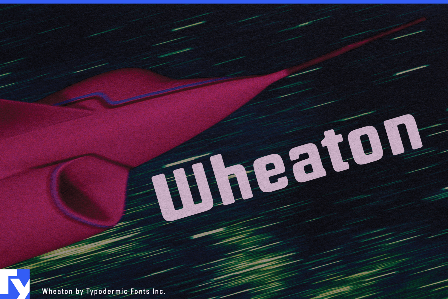 Wheaton Font Poster #1