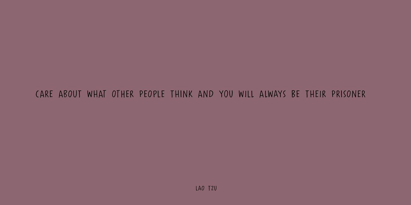 Sunday Thinker Font Poster #1