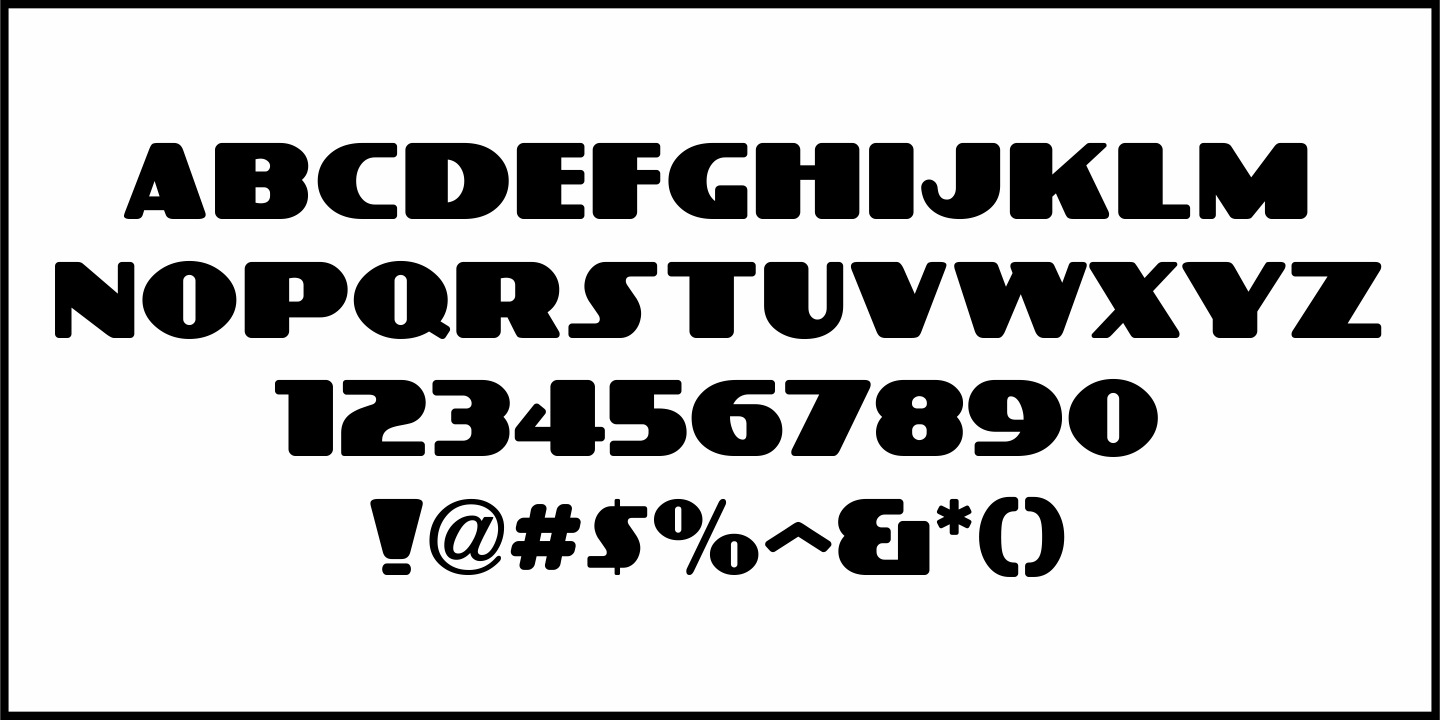 Canned Corn Font Poster #1