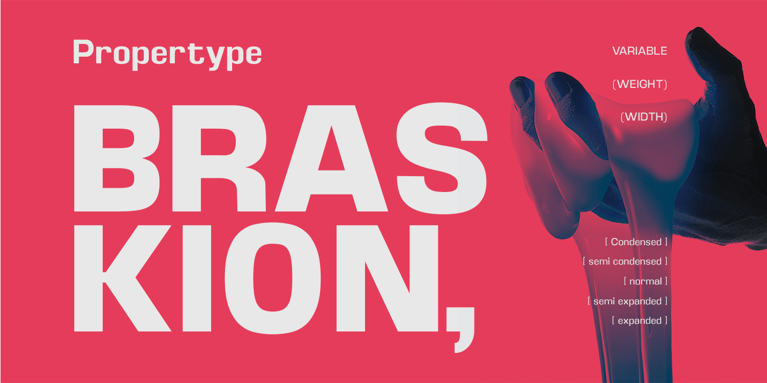 Braskion Font Poster #1