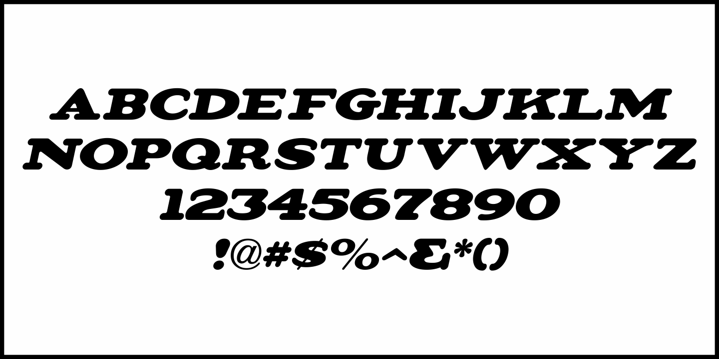 Moving Pictures Font Poster #5