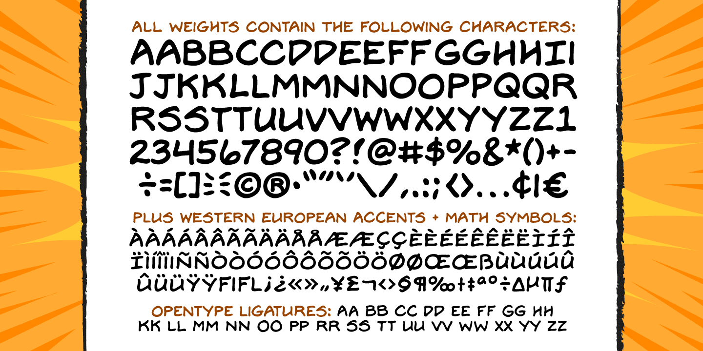 Colleen Doran Font Poster #1