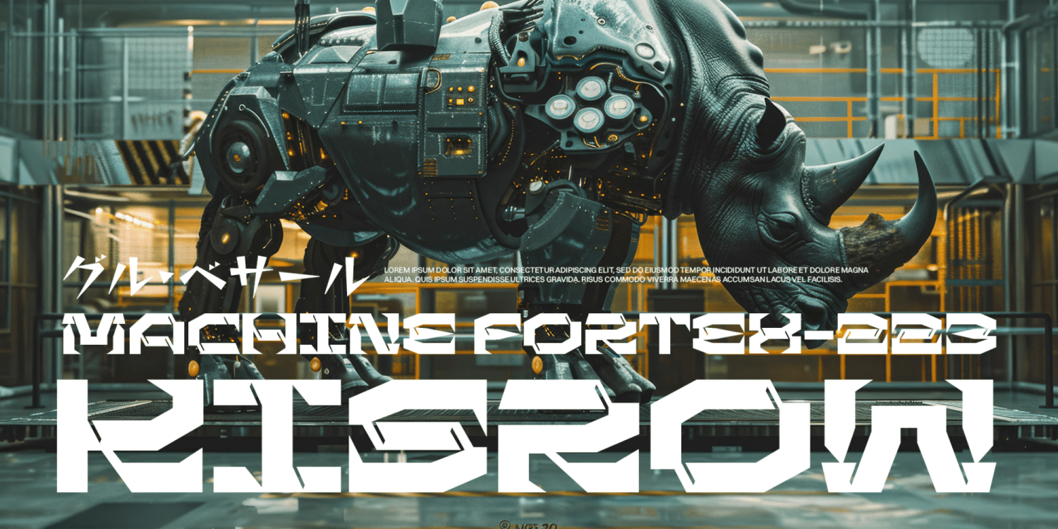 Grexon Font Poster #1