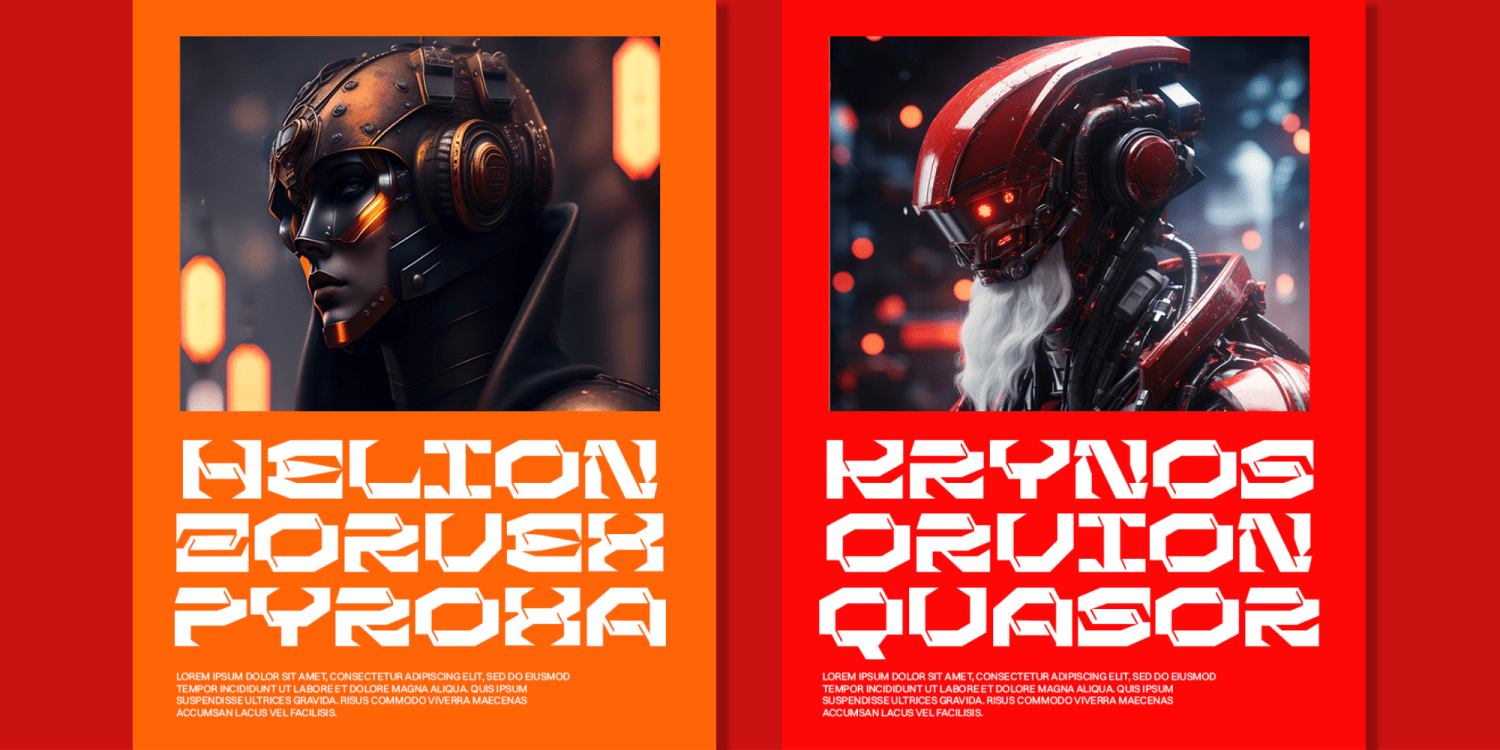 Grexon Font Poster #1