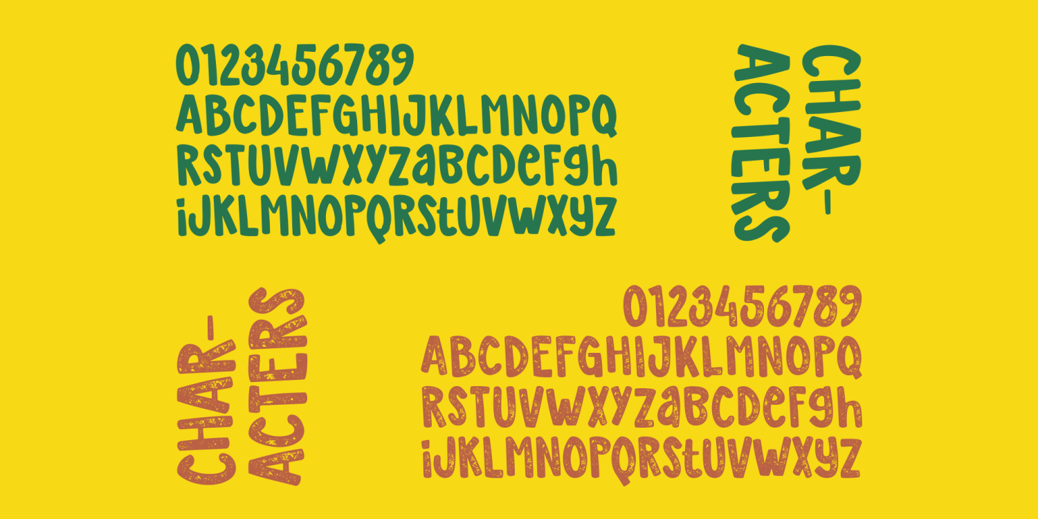 Organica Font Poster #1