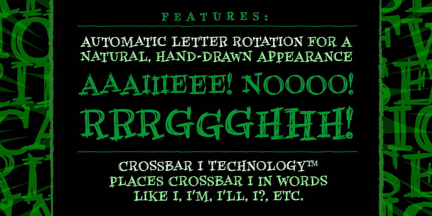 Wiccan Serif Font Poster #1