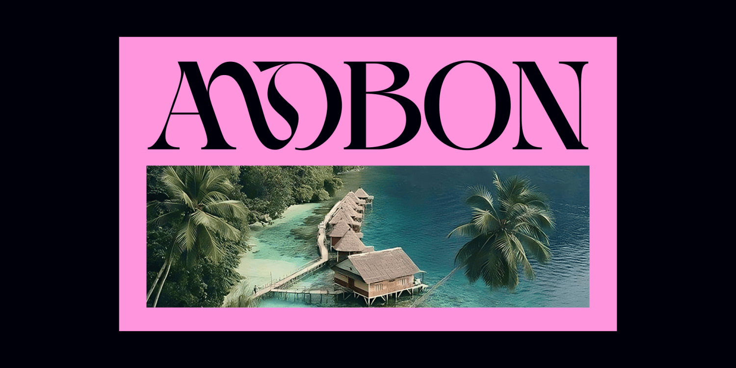 Ebamo Font Poster #3