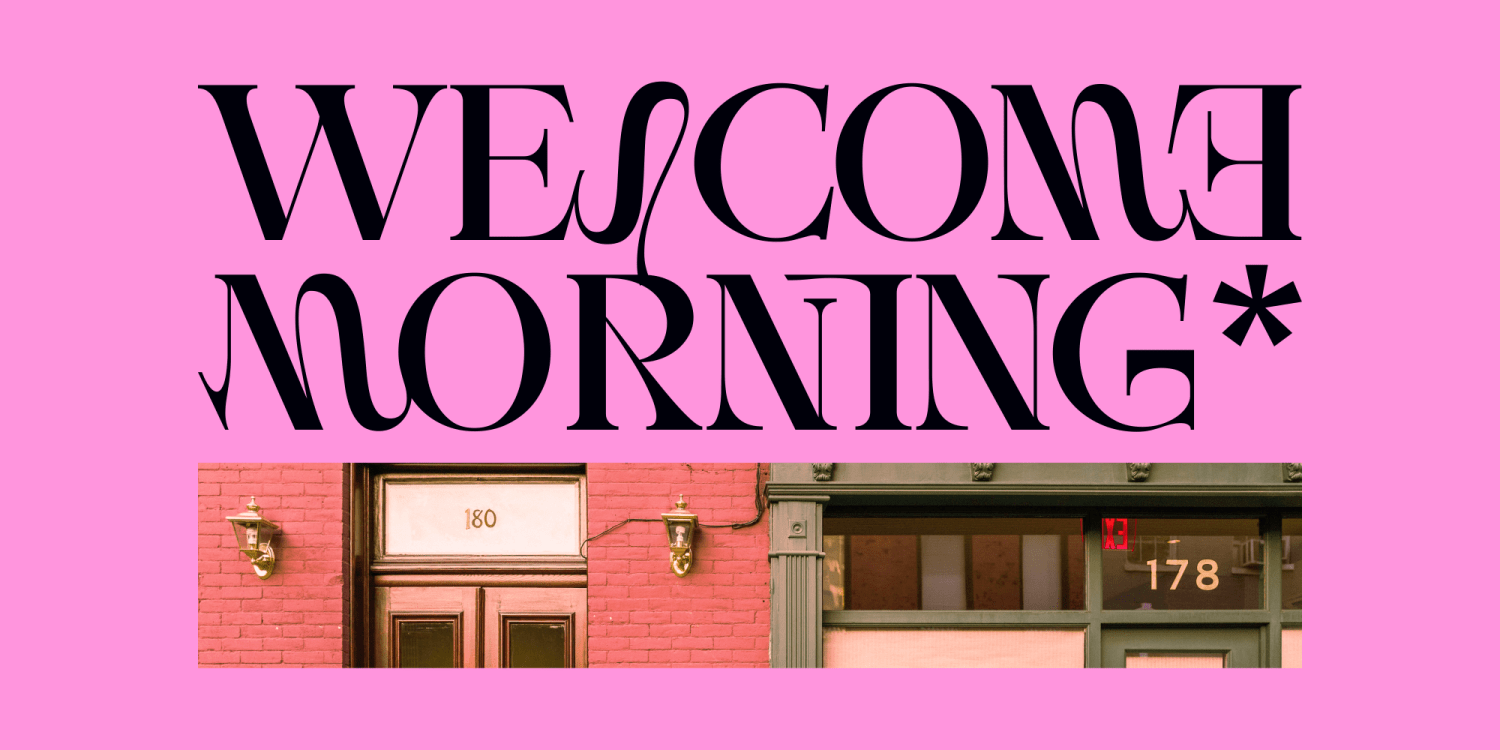 Ebamo Font Poster #5