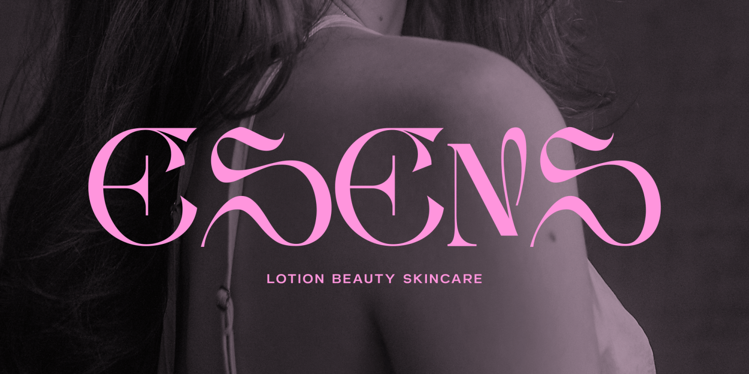 Ebamo Font Poster #6