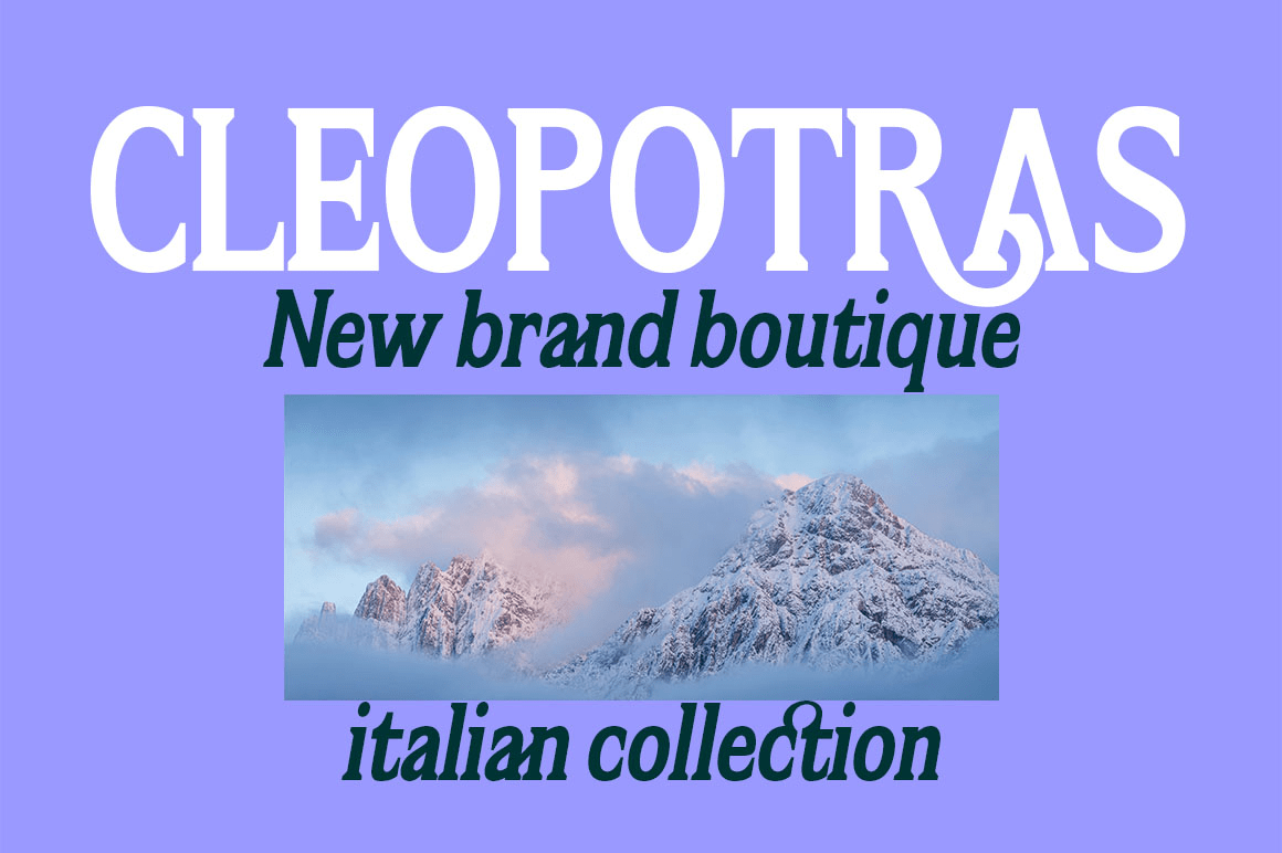Flektura Font Poster #1