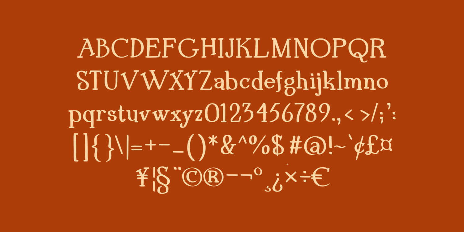 Deliot Font Poster #1