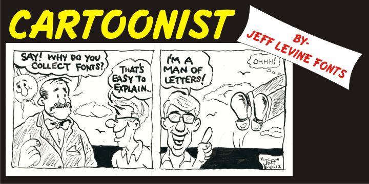 Cartoonist Font Family