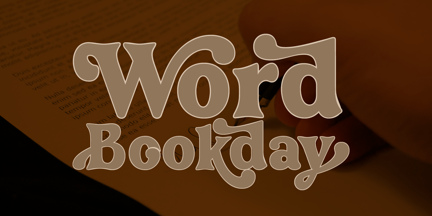 Dwight Font Poster #5