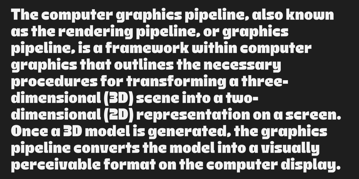 NtT Pipy Font Poster #1