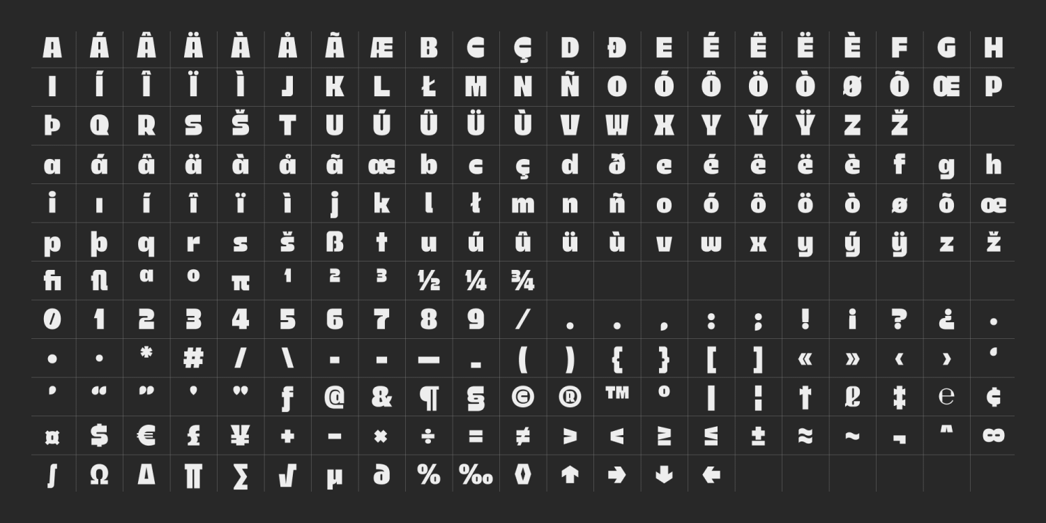 NtT Pipy Font Poster #1