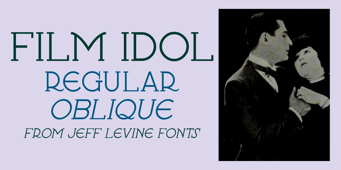 Film Idol Font Poster #1