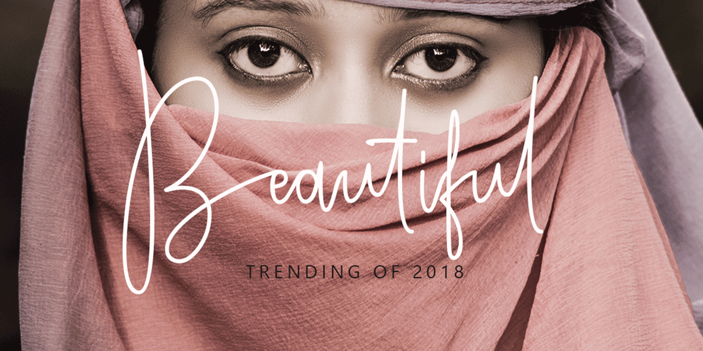 Hunting Object Font Poster #3