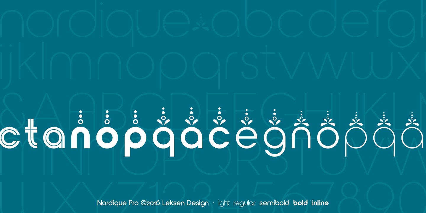 Nordique Pro Full Collection Font Poster #1