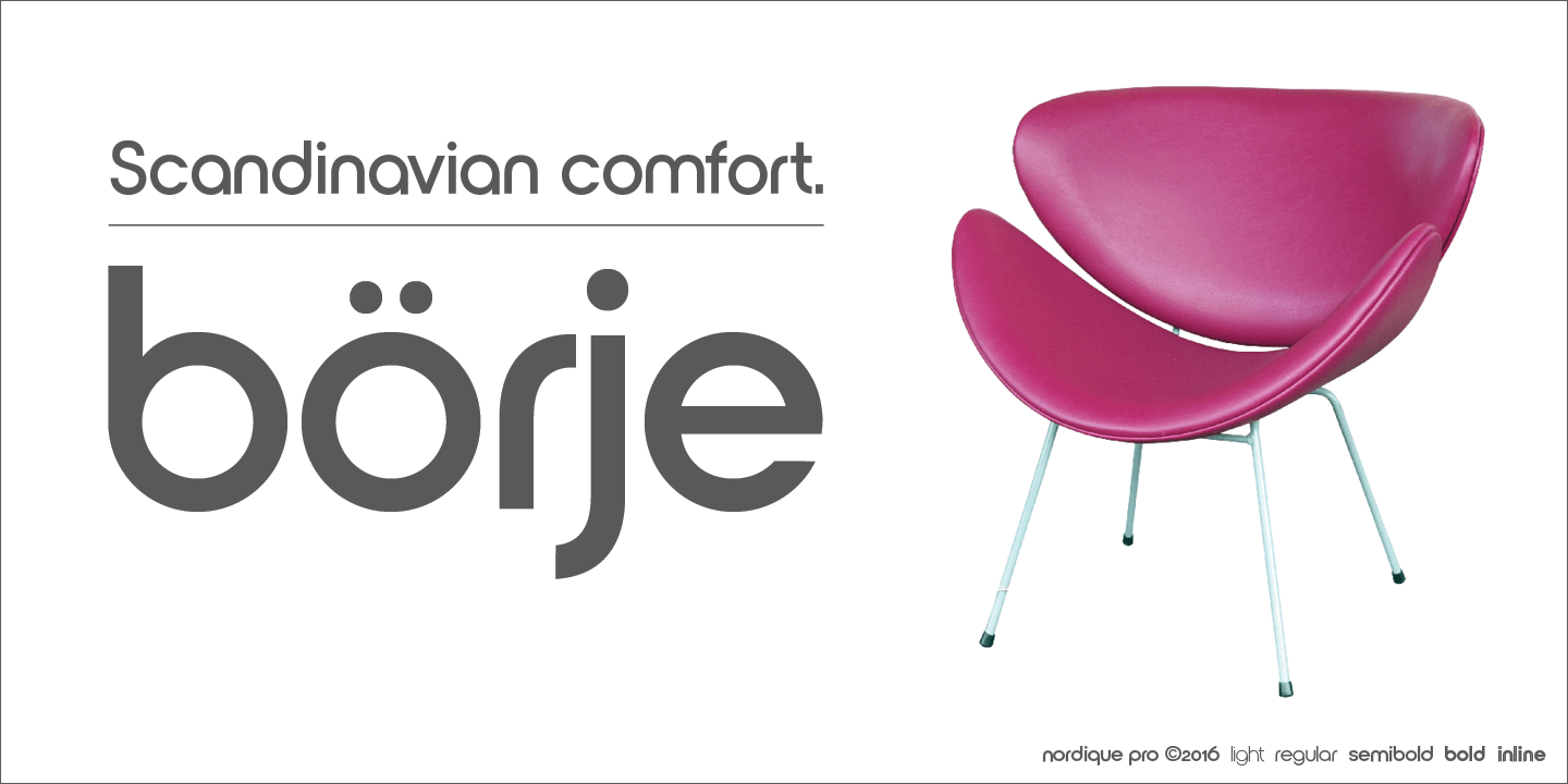 Nordique Pro Full Collection Font Poster #1