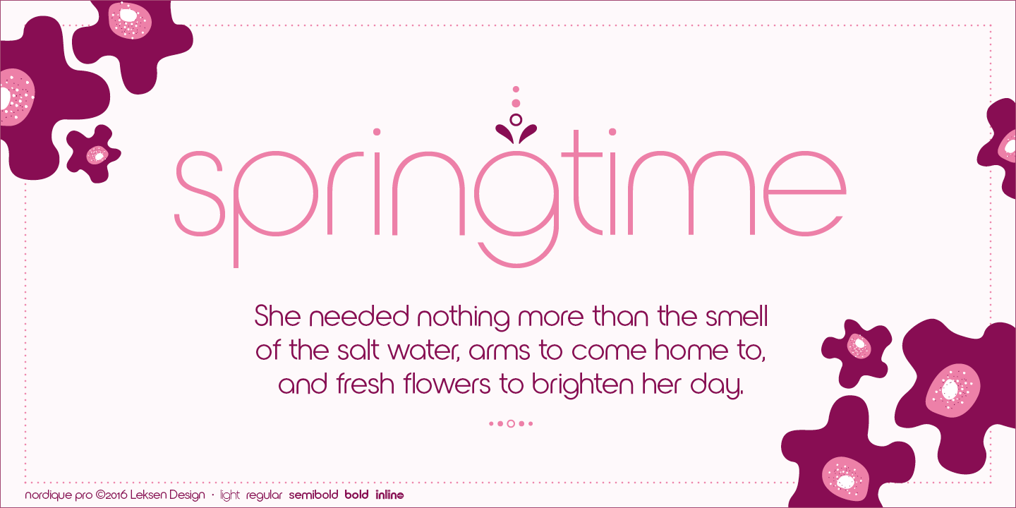 Nordique Pro Full Collection Font Poster #1