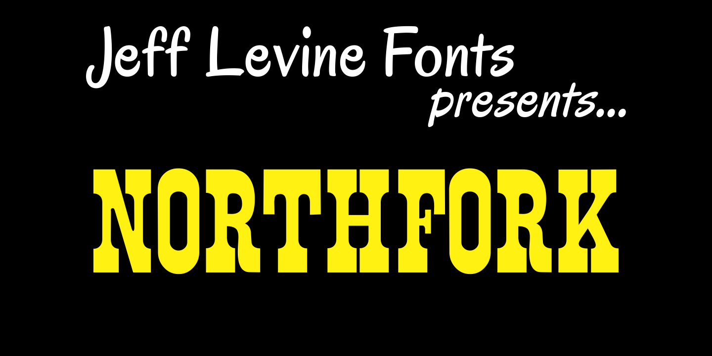 Northfork Font Family Poster