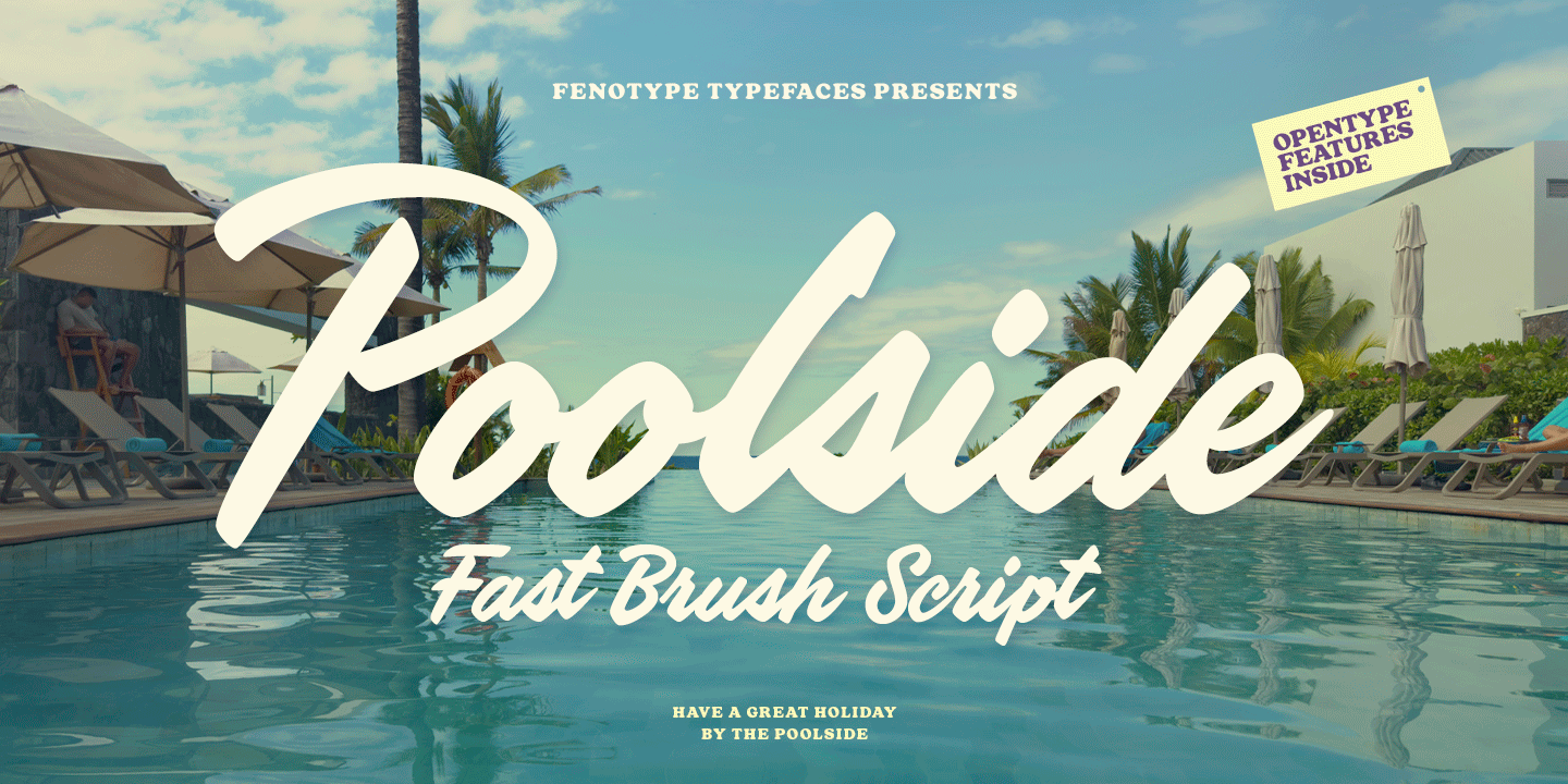 Poolside Font Family