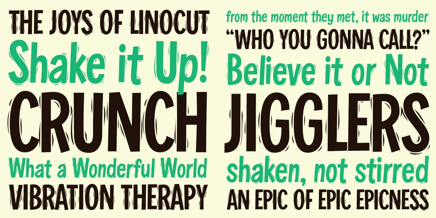 Rudelou AOE Font Poster #1
