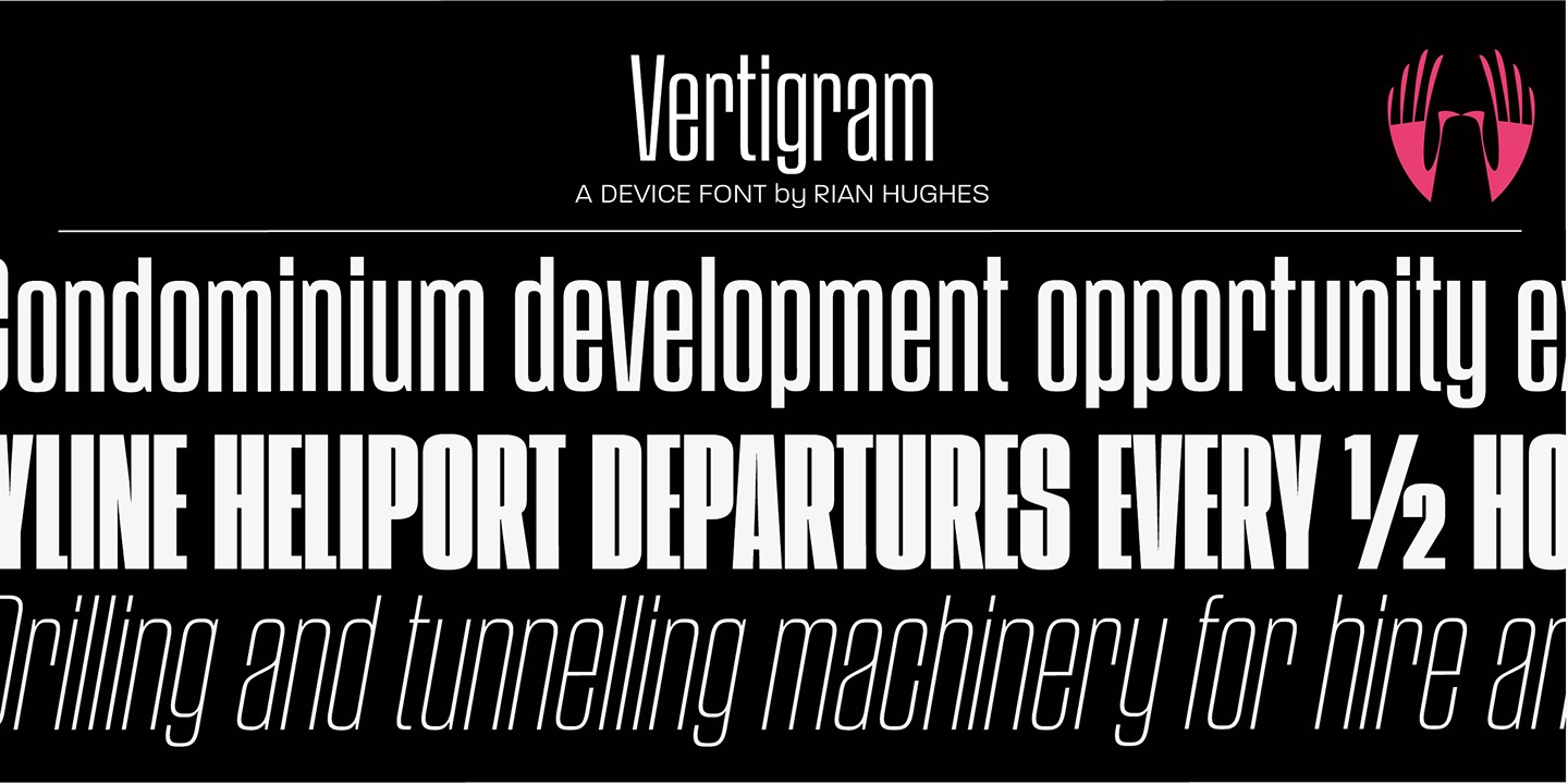 Vertigram Font Family