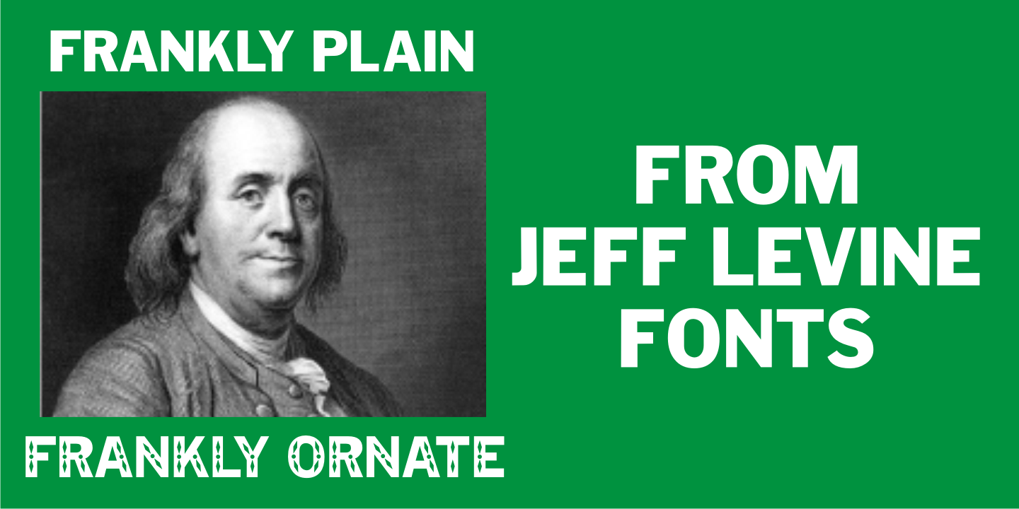 Frankly Font Poster #1