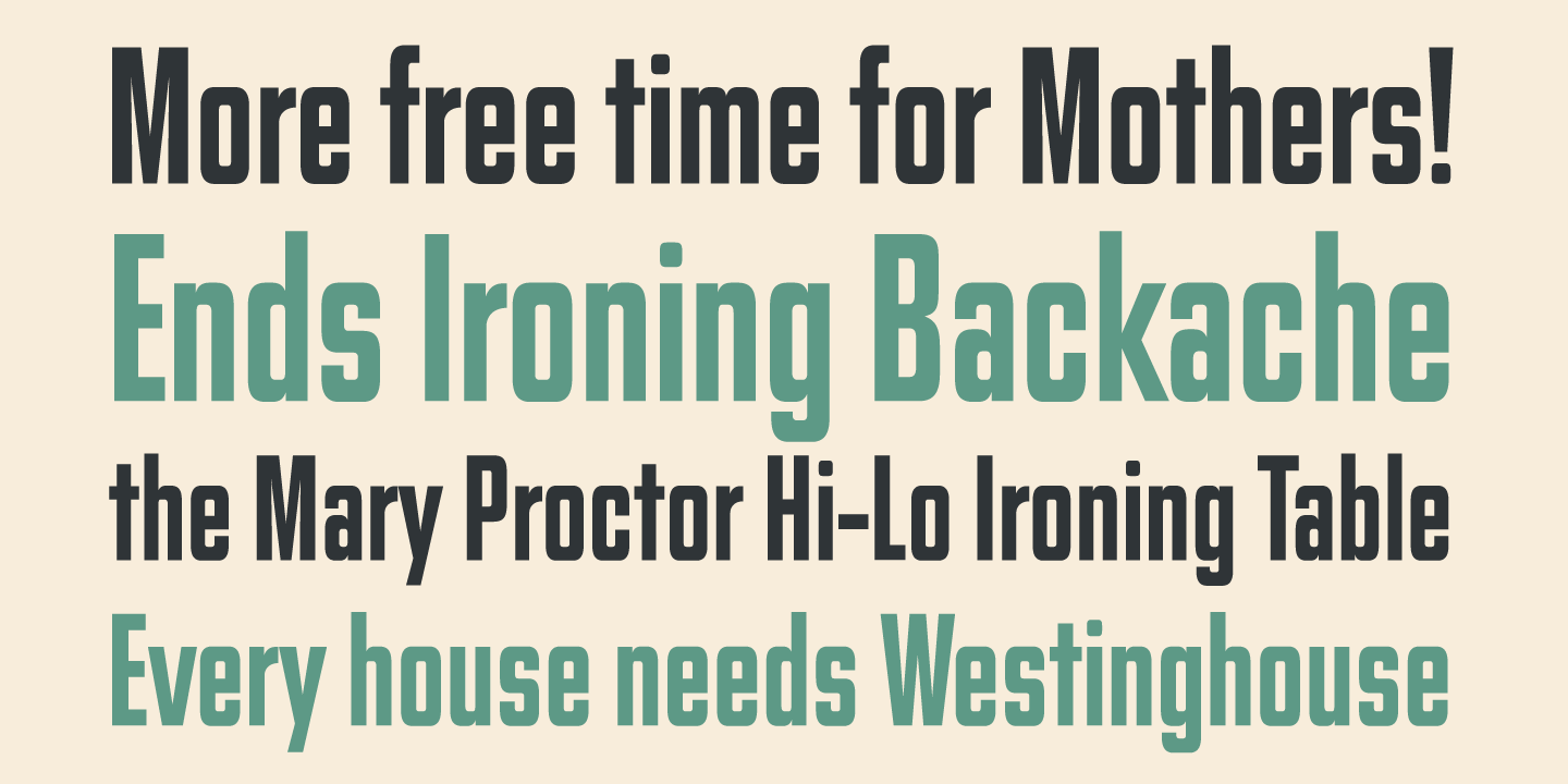 Filmotype Glenlake Font Poster #1