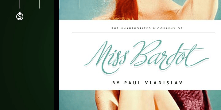 Ministry Script Font Poster #1